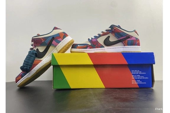 Dunk (2021) Low Nike SB Pro DH7695-600 Parra Art Abstract 0225